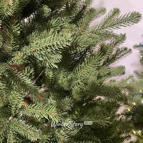 Искусственная елка Вермонт 183 см, ЛИТАЯ 100%, с деревянной подставкой Nordic Collection
