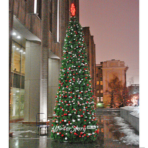 Уличная елка Winter Decoration 6.5 м каркасная, ПВХ МанузинЪ