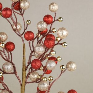 Декоративная ветка с ягодами Эннис: Золотая осень 60 см Winter Deco фото 2