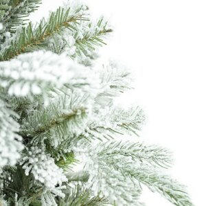 Искусственная елка Эдельвейс с шишками заснеженная 150 см, ЛИТАЯ + ПВХ Beatrees фото 4