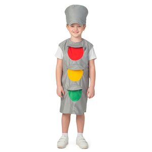 Карнавальный костюм Светофор, рост 122-134 см Бока С фото 1