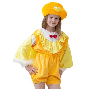 Карнавальный костюм Цыпленок, рост 104-116 см Бока С фото 1