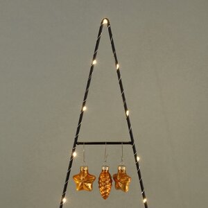 Декоративная светящаяся елка Франклин 52 см, 15 теплых белых LED ламп, на батарейках Edelman фото 3