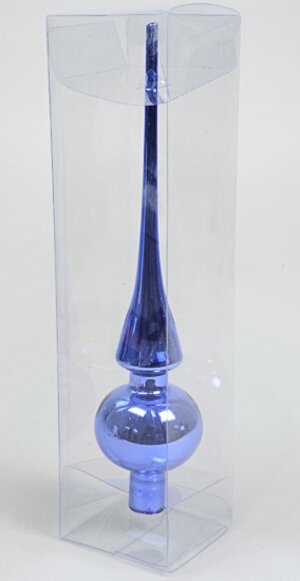 Верхушка Royal Classic 26 см синий, стекло Kaemingk фото 1