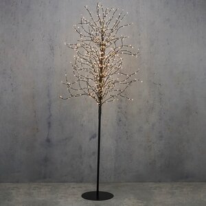 Светодиодное дерево Лэнгдон 180 см, 900 теплых белых LED ламп, таймер, IP44 Edelman фото 1