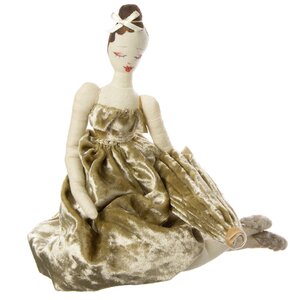 Декоративная Фигура Леди Фицджеральд - Королева Джаза 45 см Due Esse Christmas фото 1