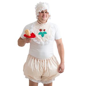 Взрослый карнавальный костюм Младенец, 52-54 размер Бока С фото 1