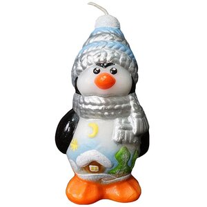 Свеча Пингвин, 8*4*4 см Омский Свечной фото 1