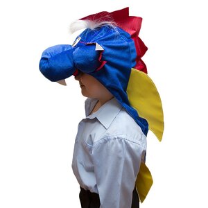 Карнавальная шапка Дракон, с крыльями, 54-56 см Бока С фото 1