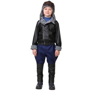 Карнавальный костюм Лётчик в куртке, рост 116 см Батик фото 1