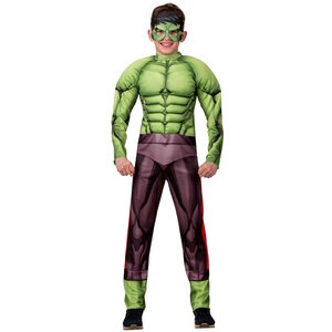 Карнавальный костюм Халк с мускулами - Мстители, рост 134 см Батик фото 1