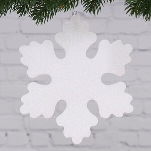 Снежинка Облако 20 см белая, пеноплекс МанузинЪ фото 1