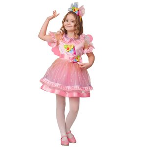Карнавальный светящийся костюм Пироженка-мороженка, рост 134 см Батик фото 1