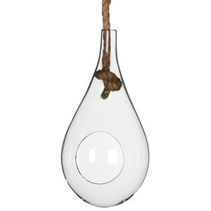 Стеклянный шар декора Капля Кантри 33*15 см Edelman фото 1