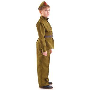 Детская военная форма Солдат в брюках, рост 104-116 см Бока С фото 8