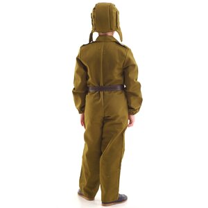 Детский военный костюм Танкист, рост 122-134 см Бока С фото 8