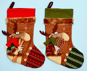 Носок для подарков Рождественский