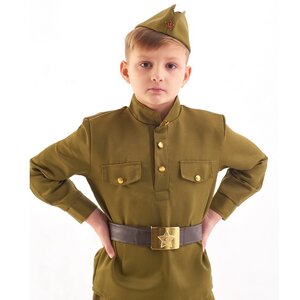 Детская военная форма Солдат люкс, рост 122-134 см Бока С фото 1