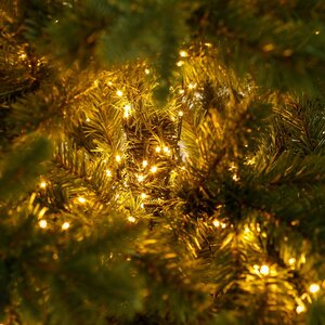 Искусственная елка с лампочками Барокко Премиум 180 см, теплые белые LED, ЛИТАЯ + ПВХ GREEN TREES фото 8