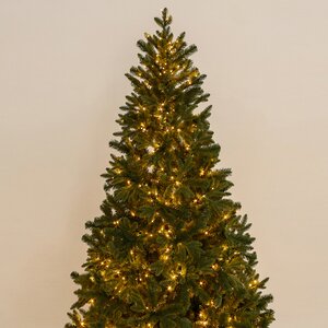 Искусственная елка с лампочками Барокко Премиум 210 см, теплые белые LED, ЛИТАЯ + ПВХ GREEN TREES фото 7