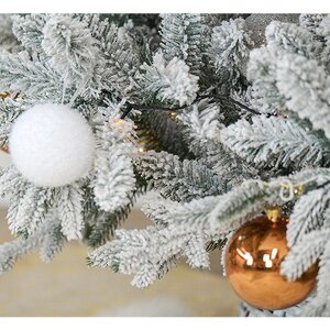 Искусственная елка Kingston заснеженная 210 см, ЛИТАЯ + ПВХ A Perfect Christmas фото 6