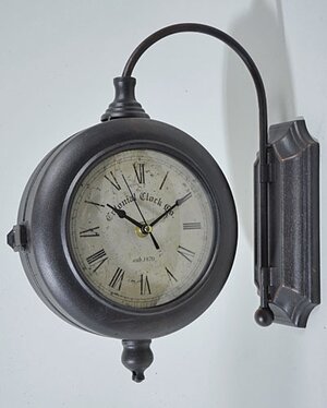 Старинные часы, металл, размер 30х11,5х35 см Kaemingk фото 1