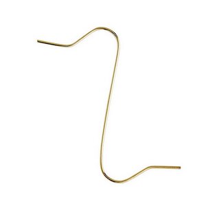 Крючки для елочных украшений 3.5 см, 50 шт, золотой, пакет Kaemingk фото 2