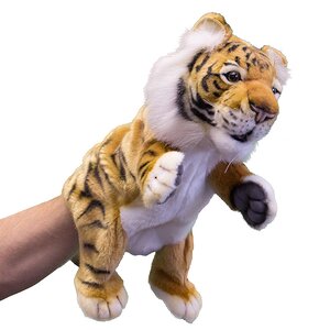 Мягкая Игрушка для кукольного театра Тигр 24 см Hansa Creation фото 1