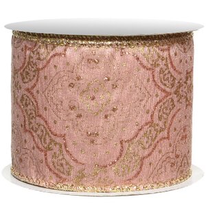Декоративная лента Pink Vintage 270*6 см Kaemingk фото 2