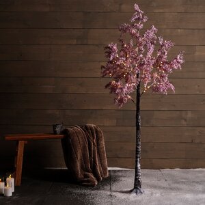 Светодиодное дерево Pink Cercis 210 см, 270 теплых белых микро LED ламп, IP44 Kaemingk фото 2