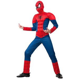 Карнавальный костюм Человек Паук с мускулами, рост 128 см Батик фото 1