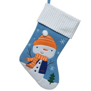 Новогодний носок Снеговичок Джон 45 см Kaemingk фото 1