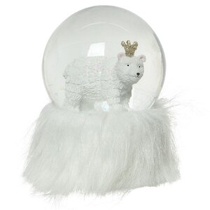 Снежный шар Медведь Каспиан - Принц Лихолесья 14 см Kaemingk фото 1