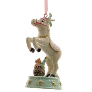 Елочная игрушка Веселые Циркачи - Конь 7*4*9 см, подвеска Kaemingk фото 1