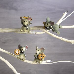 Мышки со сладостями на липучке 3 см, 4 шт Breitner фото 1