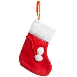 Носок рождественский Пумпончик 15 см Kaemingk фото 1