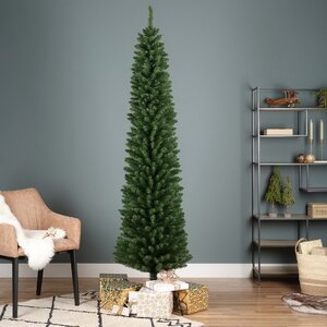 Искусственная елка Pensil Pine 240 cм, ПВХ Winter Deco фото 1