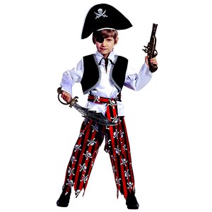 Карнавальный костюм Пират, рост 122 см Батик фото 1