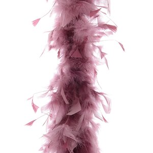 Гирлянда Боа из перьев 184 см мраморный розовый Kaemingk фото 1