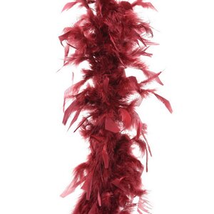 Гирлянда Боа из перьев Мэрикруз 184 см красная Kaemingk фото 1