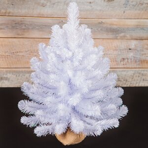 Искусственная белая елка Исландская белоснежная в мешочке 60 см, ПВХ Triumph Tree фото 1