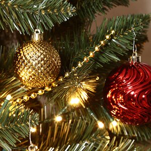 Искусственная елка с гирляндой и игрушками Лапландия: Royal Christmas 210 см, 700 теплых белых LED, контроллер, ПВХ Winter Deco фото 6
