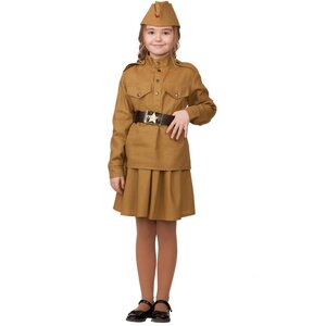 Детская военная форма Солдатка, цвет хаки, рост 116 см Батик фото 3