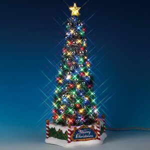 Рождественская елка, 34 см, музыка, подсветка Lemax фото 1