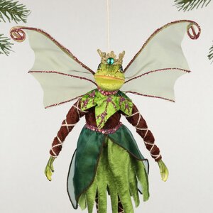 Елочная игрушка Лягушка - Fata Magica 30 см, подвеска Christmas Deluxe фото 5