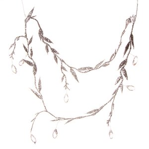 Гирлянда Листочки на Морозе 100 см серебряная Hogewoning фото 1