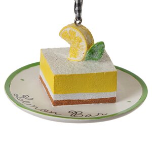 Елочная игрушка Сладости Фламандских Пекарен: Dessert al Limone 5 см, подвеска Kurts Adler фото 1