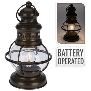 Декоративный светильник-фонарь Люмос 27 см, на батарейках Koopman фото 4