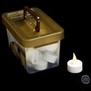 Набор светодиодных чайных свечей в коробке, 24 шт Koopman фото 4
