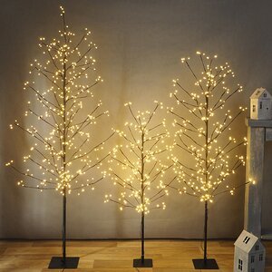 Светодиодное дерево Maja 180 см, 480 теплых белых BIG LED ламп, таймер, IP44 Koopman фото 3